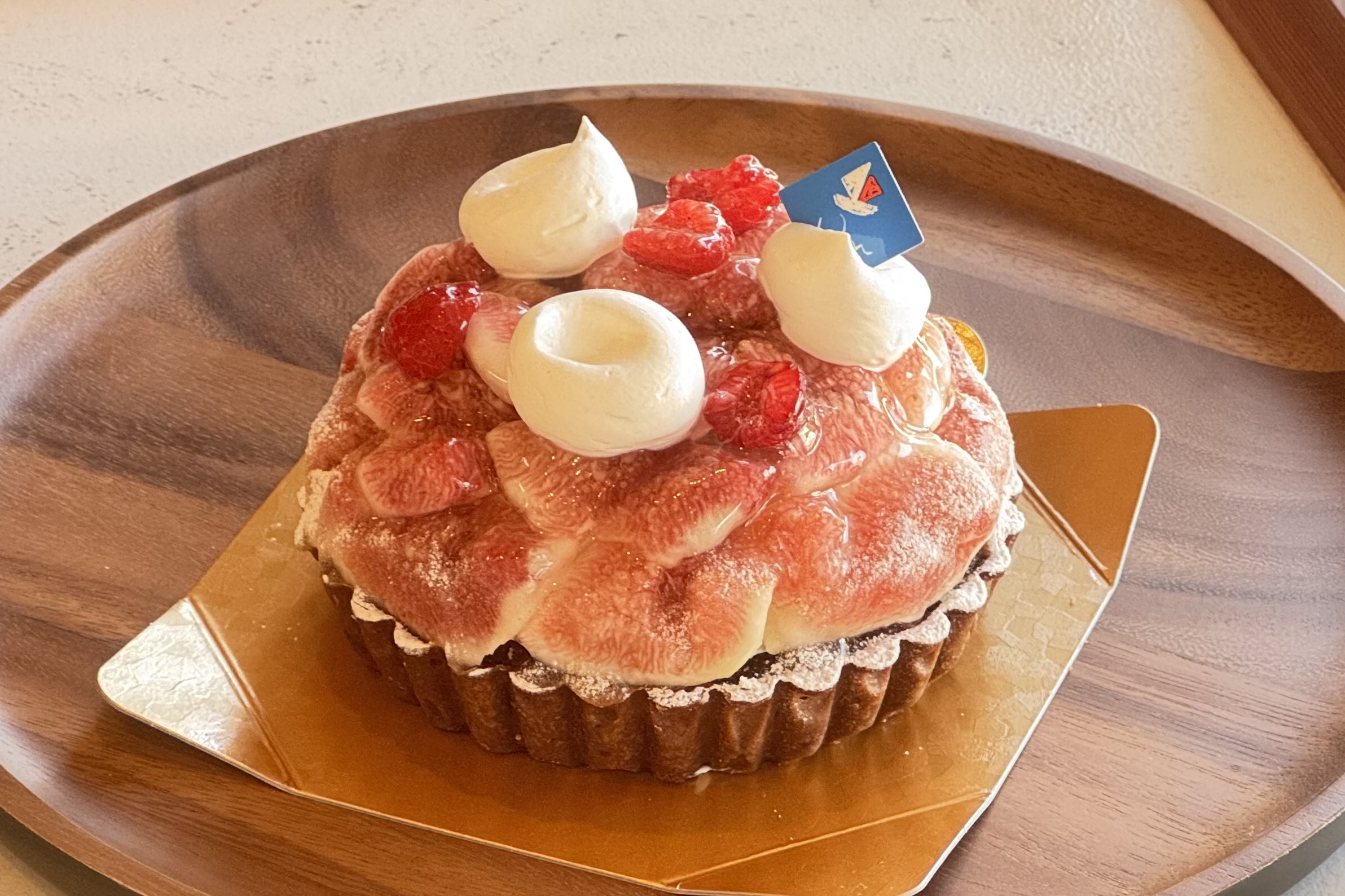 季節限定タルトメニュー